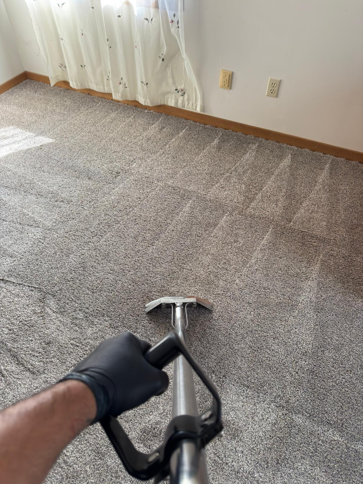 Residential carpet cleaning