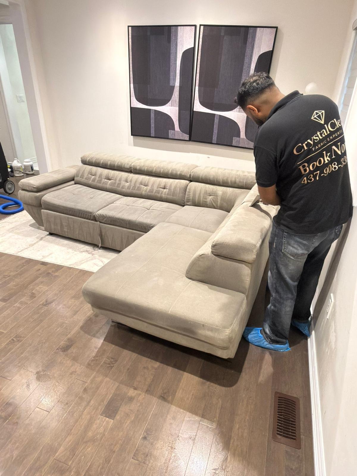 Upholstery cleaning